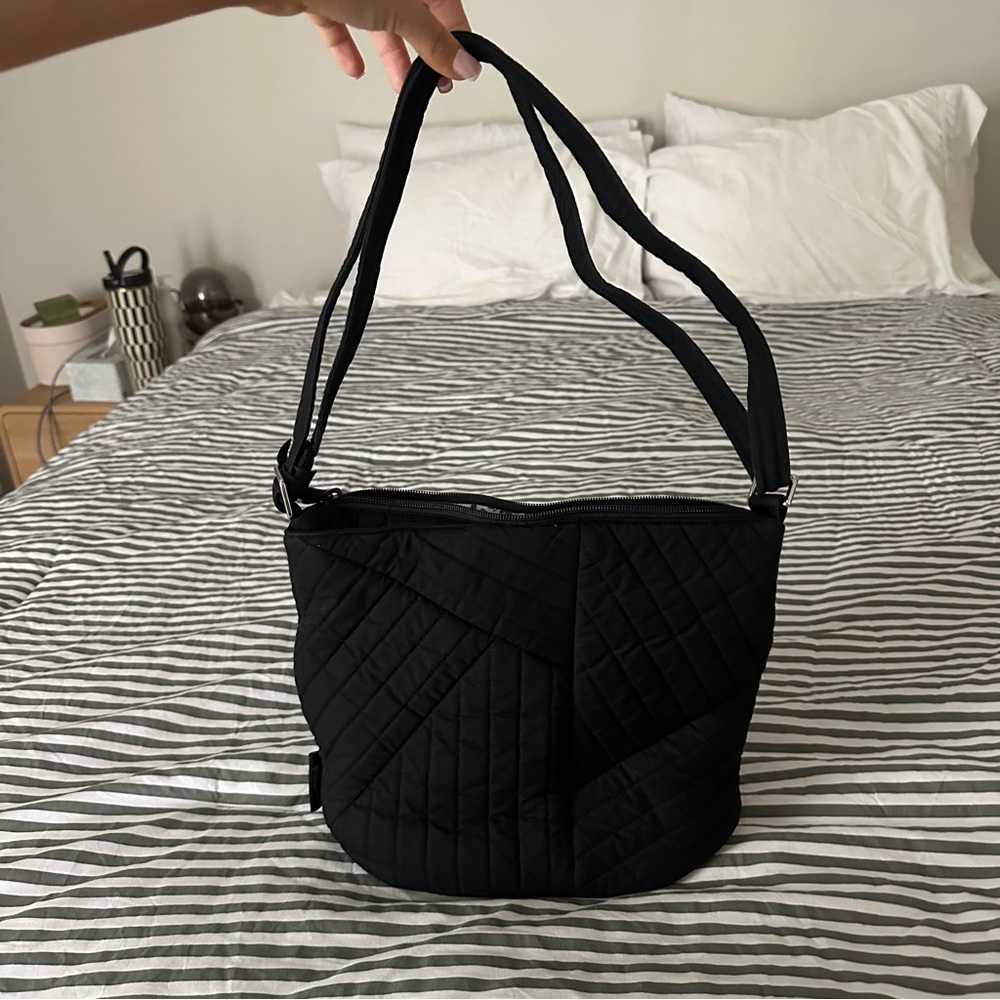 Vera Bradley Black quilted bag